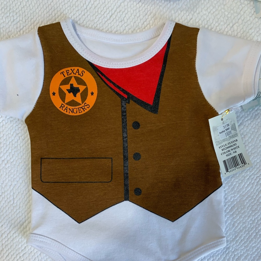 Texas Ranger Onesies